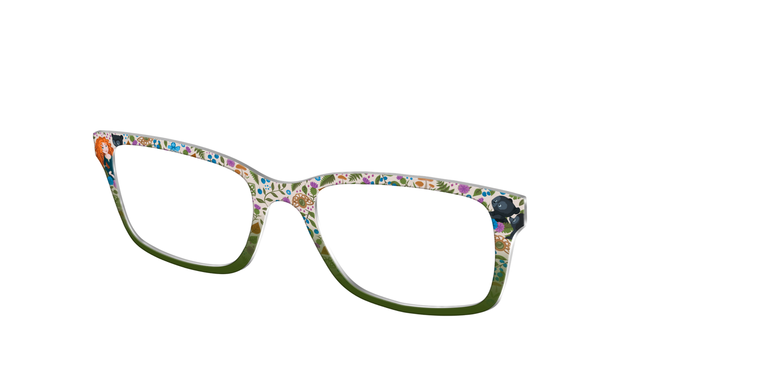 Merida's Brave and Bold Floral - Angle Top Image - Pair Eyewear
