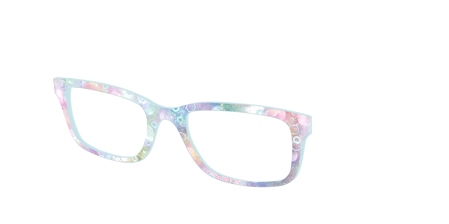 The Mermaid Bokeh with Bubble Glitter - Angle Top Image - Pair Eyewear