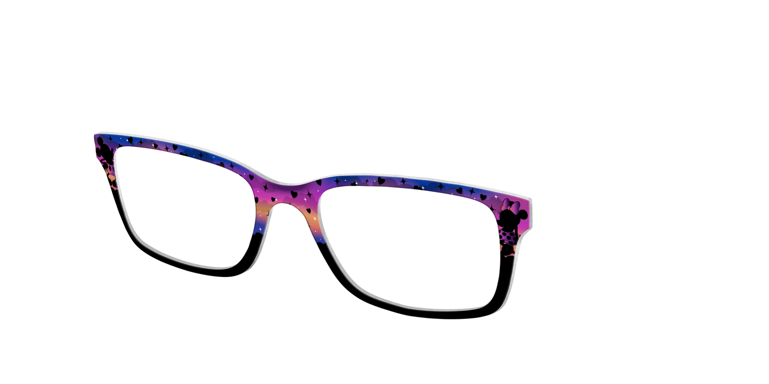 The Mickey & Minnie Shadow Play - Angle Top Image - Pair Eyewear