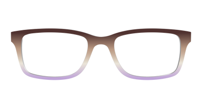 The Mocha to Light Lavender Gradient - Front Top Thumbnail - Pair Eyewear