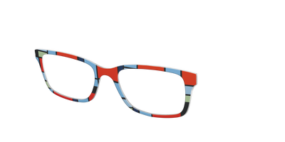 Mondrian Composition - Angle Top Thumbnail - Pair Eyewear
