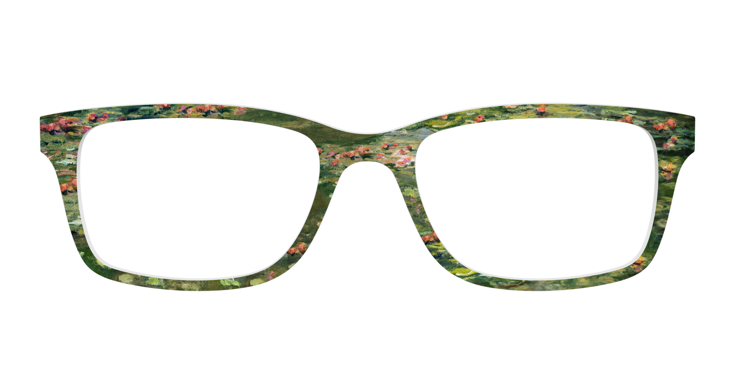 Monet Water Lilies - Front Top Image - Pair Eyewear