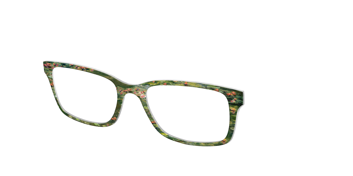 Monet Water Lilies - Angle Top Image - Pair Eyewear