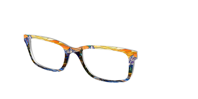 The Mountainscape Stained Glass - Angle Top Thumbnail - Pair Eyewear