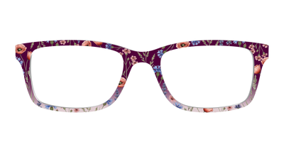 The Mulberry Floral Dip-Dye - Front Top Thumbnail - Pair Eyewear
