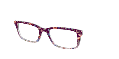 The Mulberry Floral Dip-Dye - Angle Top Thumbnail - Pair Eyewear