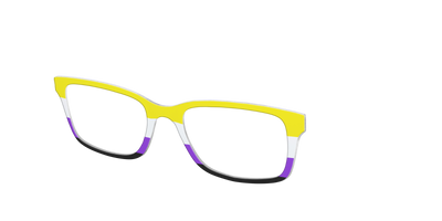 The Non-Binary Flag - Angle Top Thumbnail - Pair Eyewear
