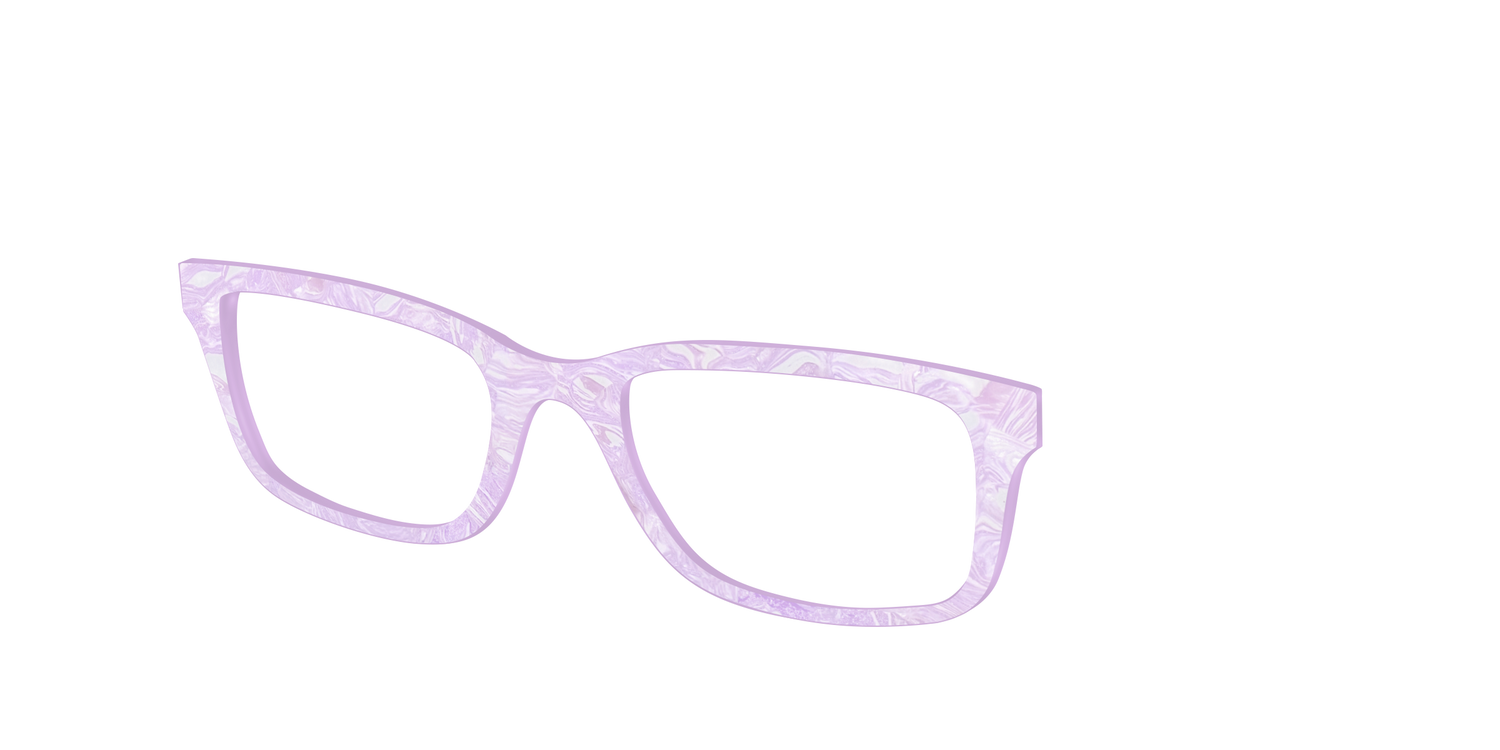 The Pale Iris Pearl Marble - Angle Top Image - Pair Eyewear