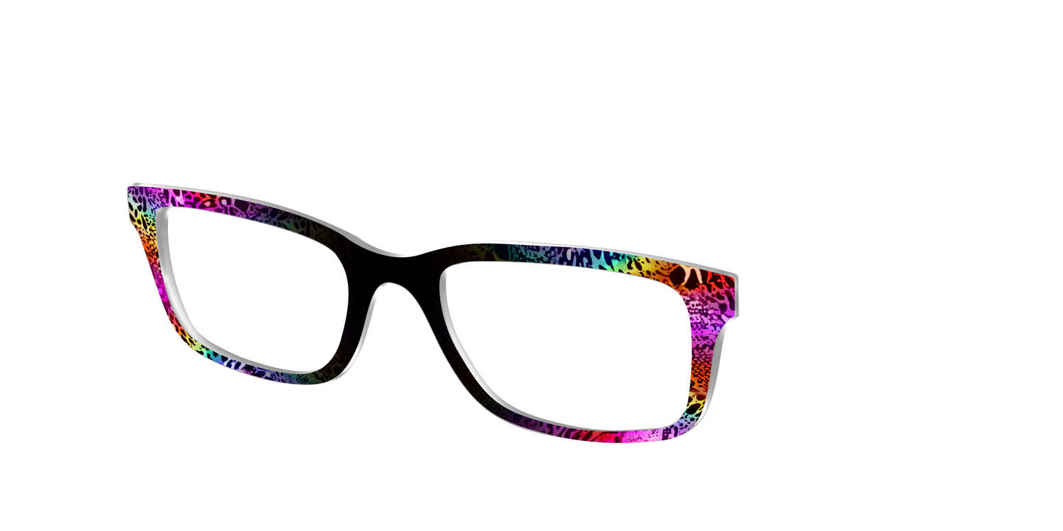 The Paradise Print Mix - Angle Top Image - Pair Eyewear