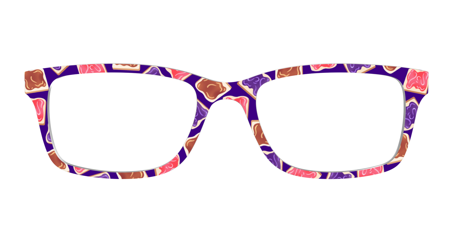 The PB & J - Front Top Image - Pair Eyewear