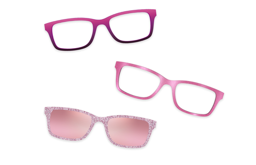 Pink Clear - Set - Pair Eyewear