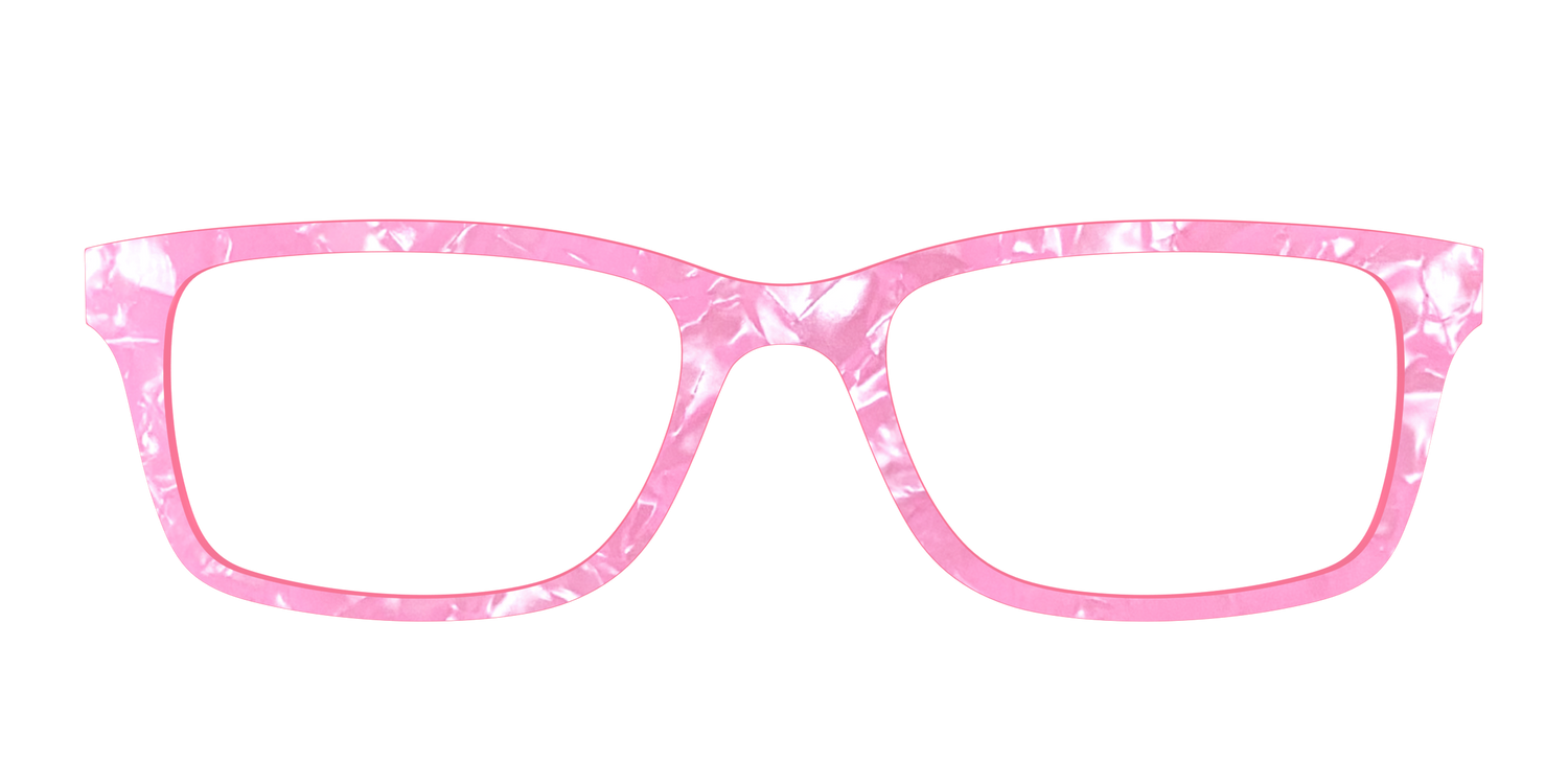 The Pink Tourmaline Pearl Marble - Front Top Image - Pair Eyewear