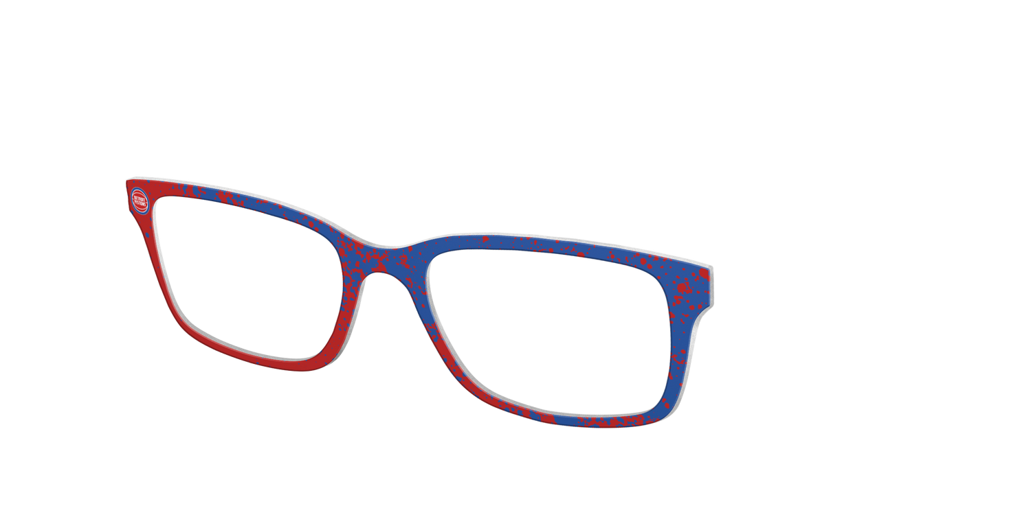 The Pistons Splatter - Angle Top Image - Pair Eyewear