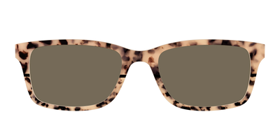 The Polarized Bisque Tortoise Split Sun Top - Front Top Thumbnail - Pair Eyewear