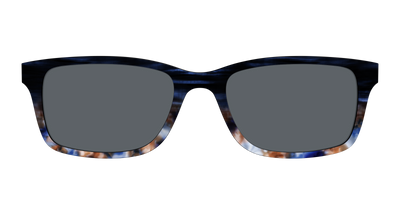 The Polarized Blue Horn Tortoise Sun Top - Front Top Thumbnail - Pair Eyewear