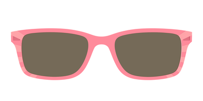 The Polarized Fruit Punch Sunburst Sun Top - Front Top Thumbnail - Pair Eyewear
