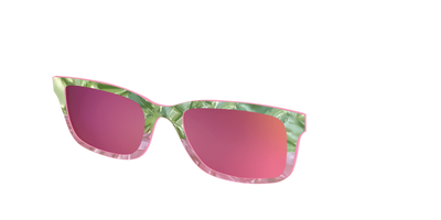 The Polarized Kiwi & Guava Pearl Sun Top - Angle Top Thumbnail - Pair Eyewear
