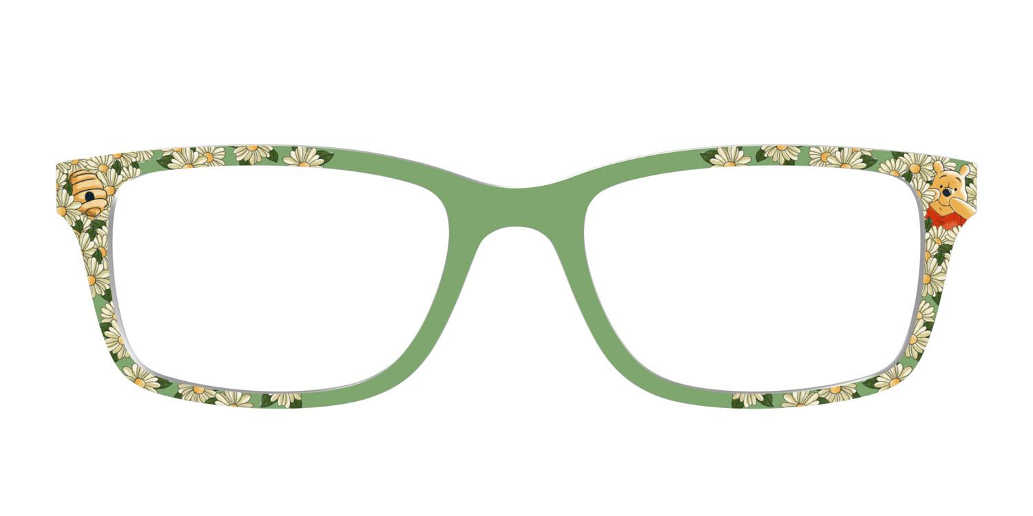 Pooh Bear's Daisies - Front Top Image - Pair Eyewear