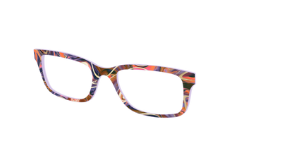 The Potion Marble with Gold Foil - Angle Top Thumbnail - Pair Eyewear
