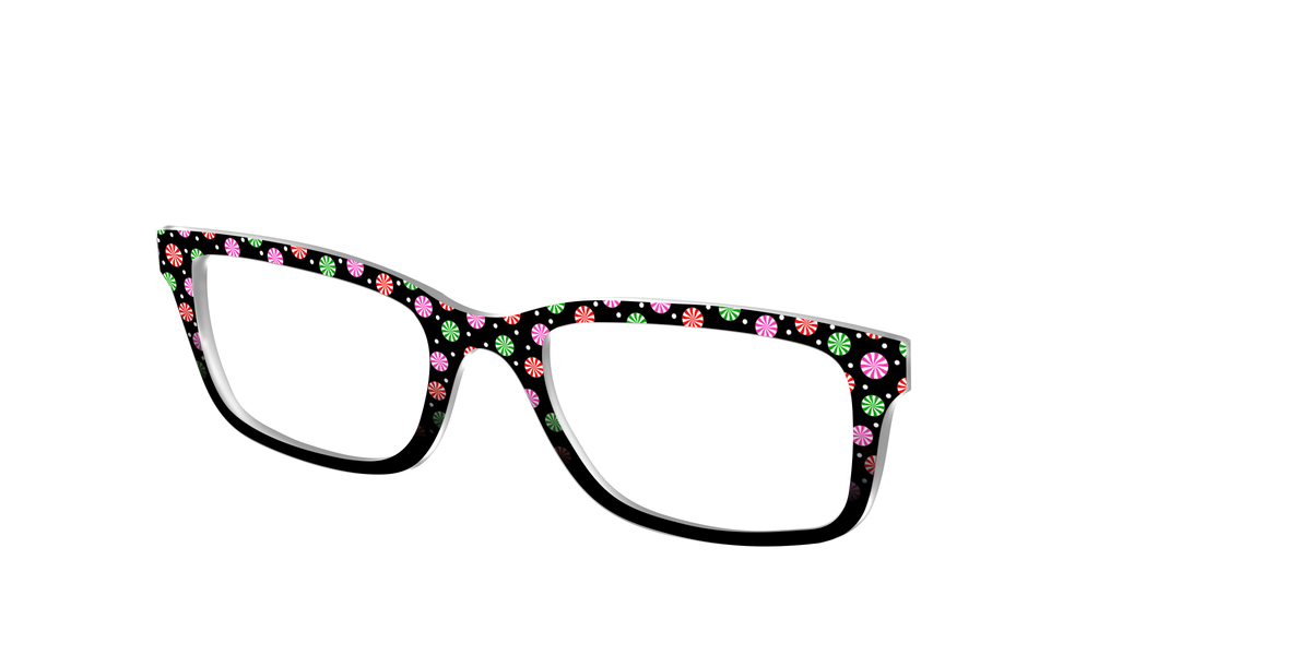 The Pretty Peppermints - Angle Top Image - Pair Eyewear