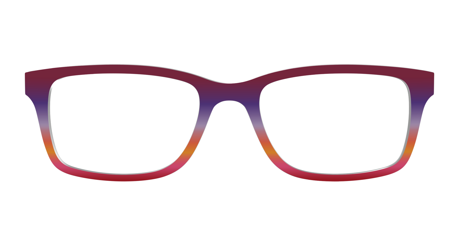 The Primary Gradient - Front Top Image - Pair Eyewear