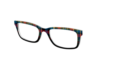 The Principal Plaid - Angle Top Thumbnail - Pair Eyewear