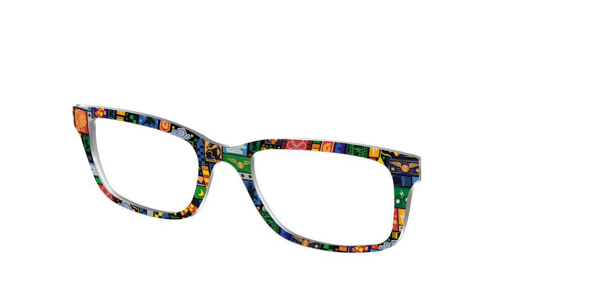 The Quidditch Patchwork - Angle Top Image - Pair Eyewear