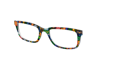 The Quidditch Patchwork - Angle Top Thumbnail - Pair Eyewear