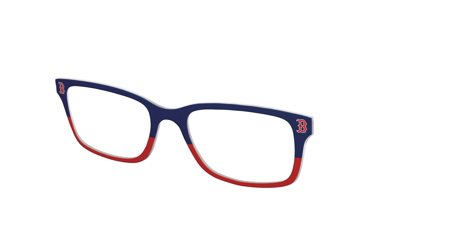 The Red Sox Split - Angle Top Image - Pair Eyewear