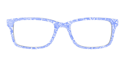 The Reef Blue Shell Lace - Front Top Thumbnail - Pair Eyewear