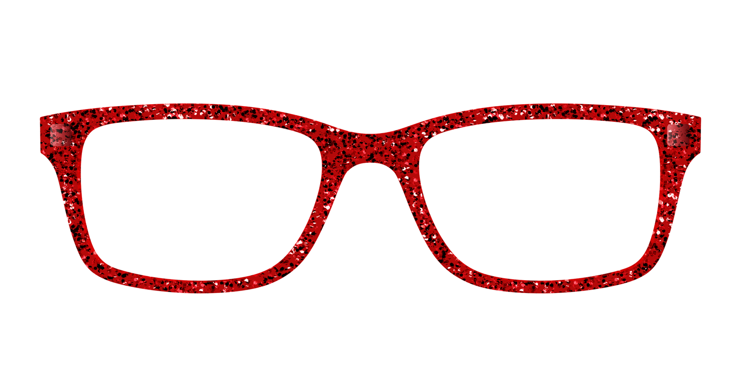 The Ruby Sparkle - Front Top Image - Pair Eyewear