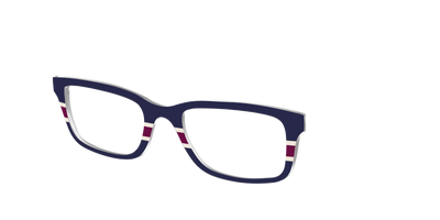 The Rugby Stripes - Angle Top Thumbnail - Pair Eyewear