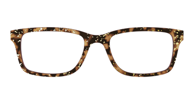 The Sandalwood Tortoise with Gold Foil - Front Top Thumbnail - Pair Eyewear