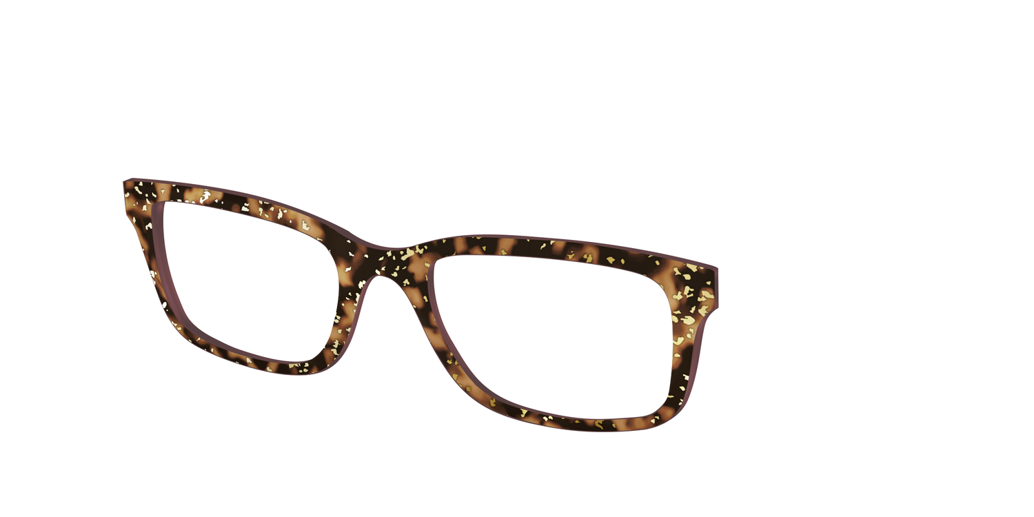 The Sandalwood Tortoise with Gold Foil - Angle Top Image - Pair Eyewear