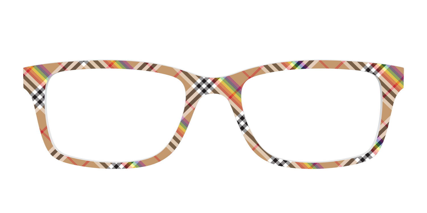 The Scholarly Plaid - Front Top Image - Pair Eyewear