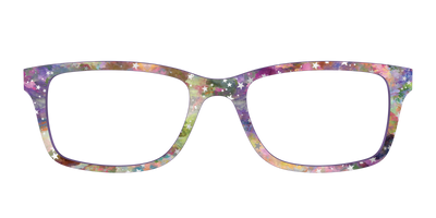 The Silver Foil Starry Sky - Front Top Thumbnail - Pair Eyewear