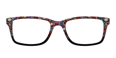 The Skull & Thorn Stained Glass - Front Top Thumbnail - Pair Eyewear