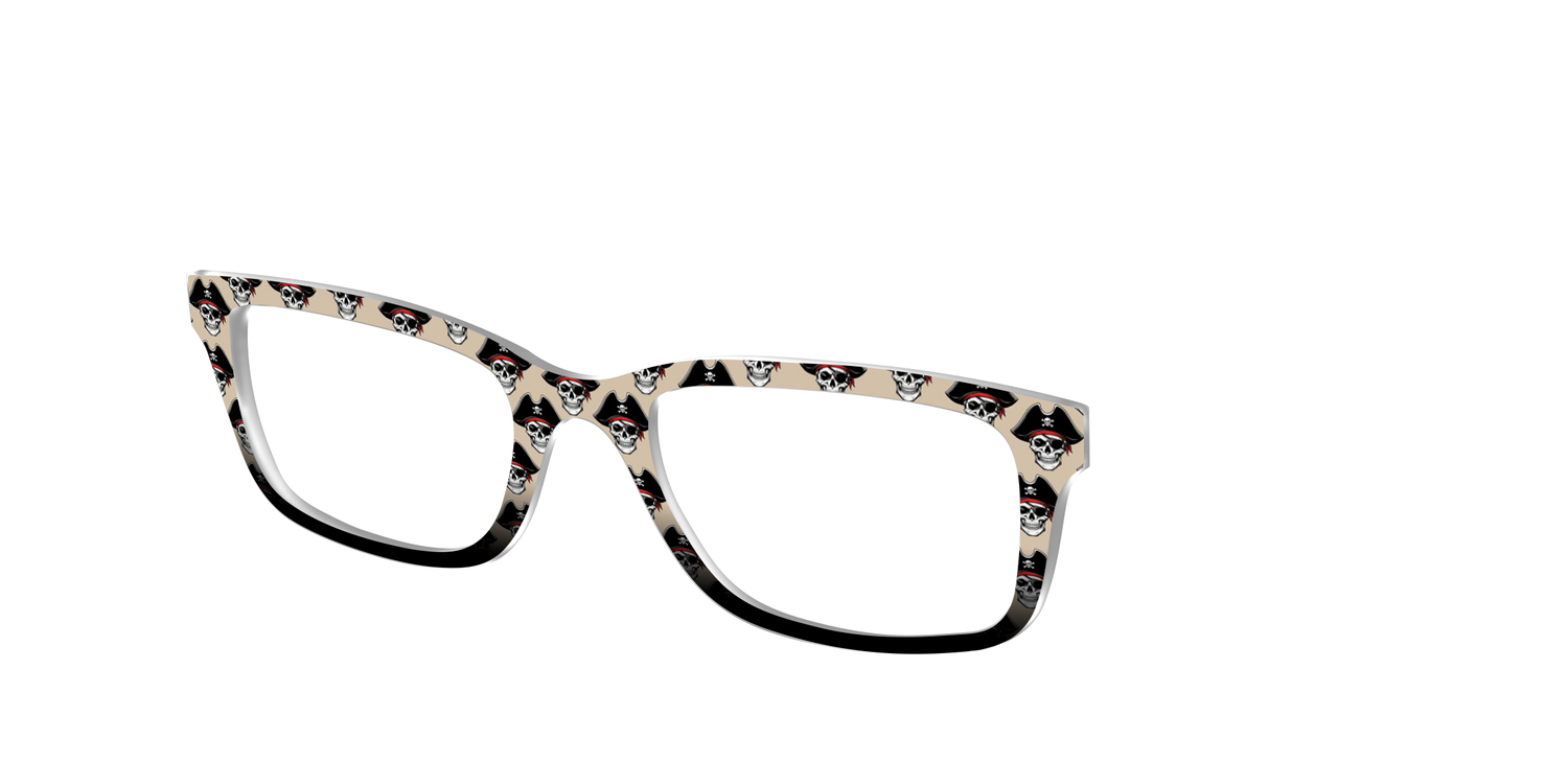 The Swashbuckling Skulls - Angle Top Image - Pair Eyewear