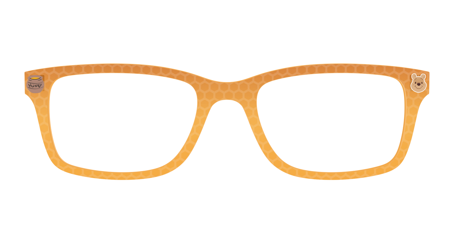 Time for Hunny Crystal Honeycomb - Front Top Image - Pair Eyewear