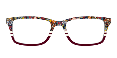 The Varsity Patches Split - Front Top Thumbnail - Pair Eyewear