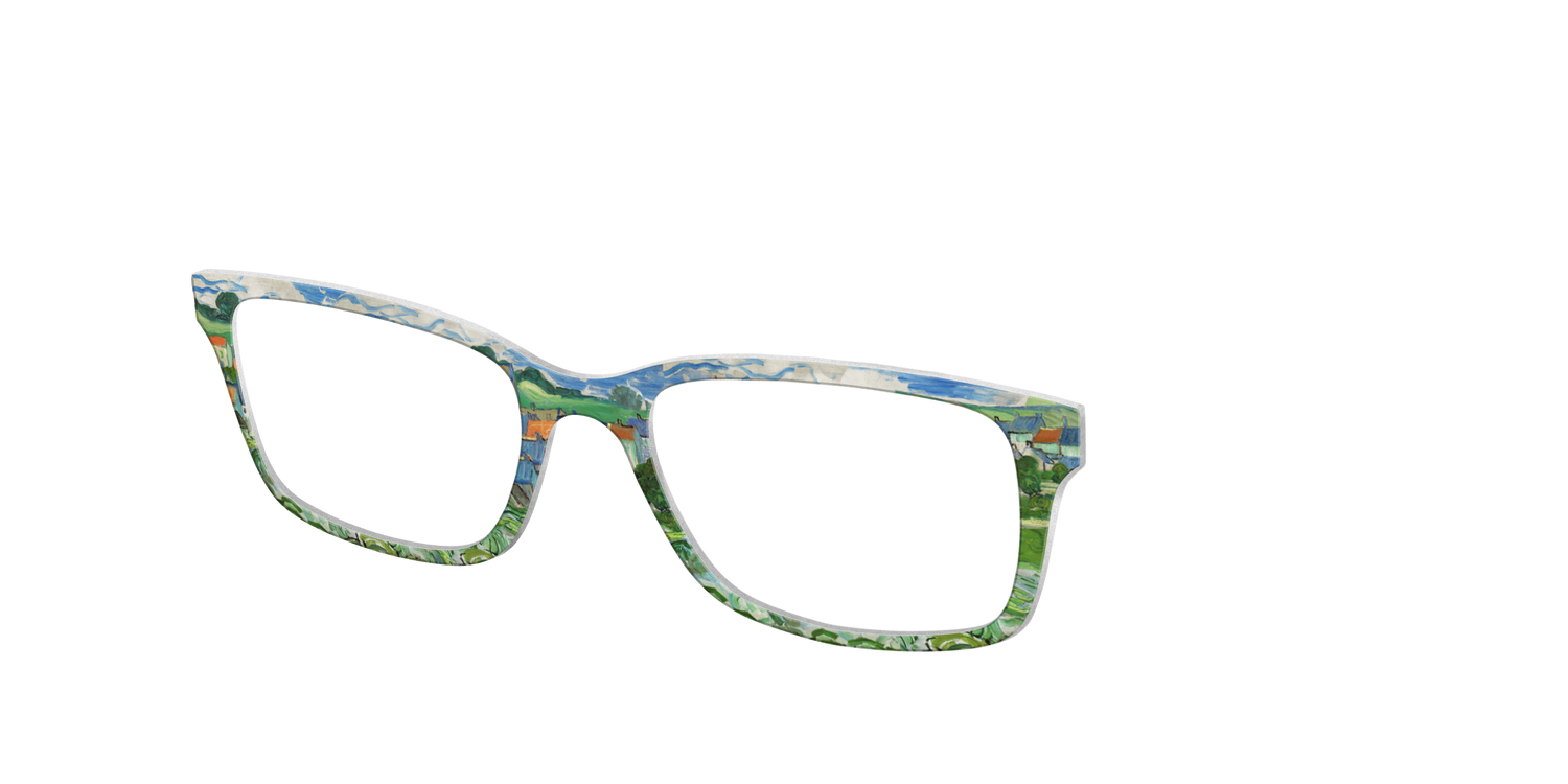 The View of Auvers-Sur-Oise - Angle Top Image - Pair Eyewear