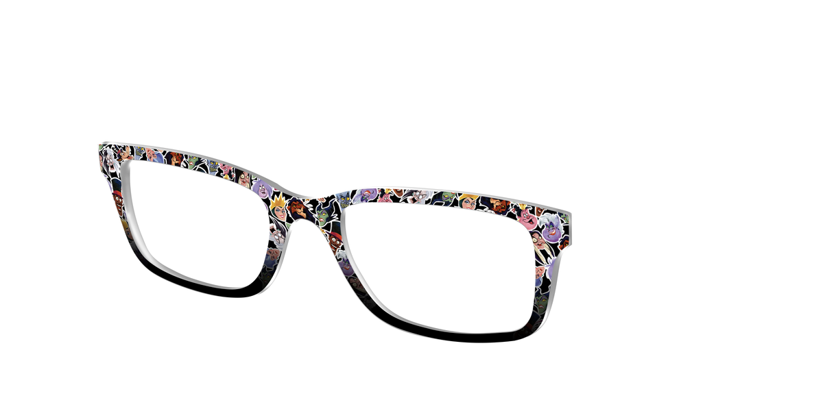 Villains Stickers - Angle Top Image - Pair Eyewear