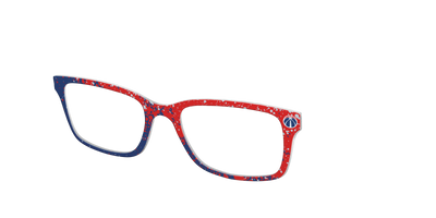 The Wizards Splatter - Angle Top Thumbnail - Pair Eyewear