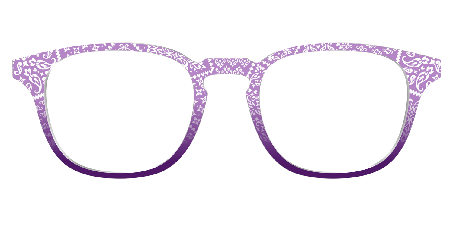 The Amethyst Patchwork - Front Top Image - Pair Eyewear