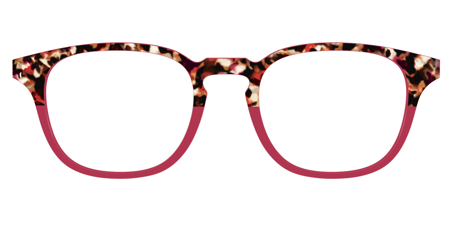 The Auburn Tortoise Crystal Split - Front Top Image - Pair Eyewear