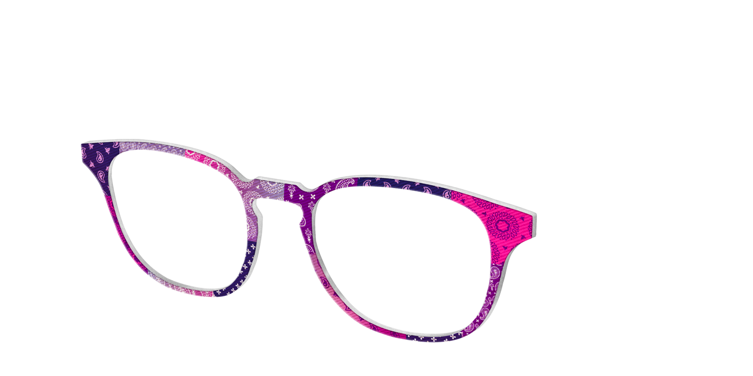 The Bandana Patchwork - Angle Top Image - Pair Eyewear