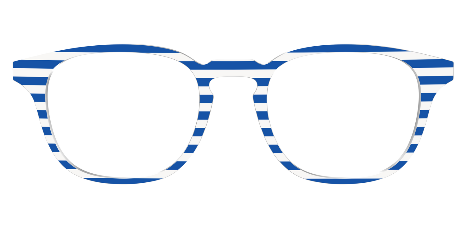 The Beach Umbrella Stripes - Front Top Image - Pair Eyewear