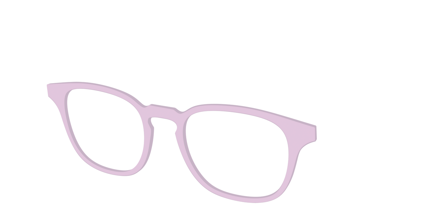 The Blush - Angle Top Image - Pair Eyewear