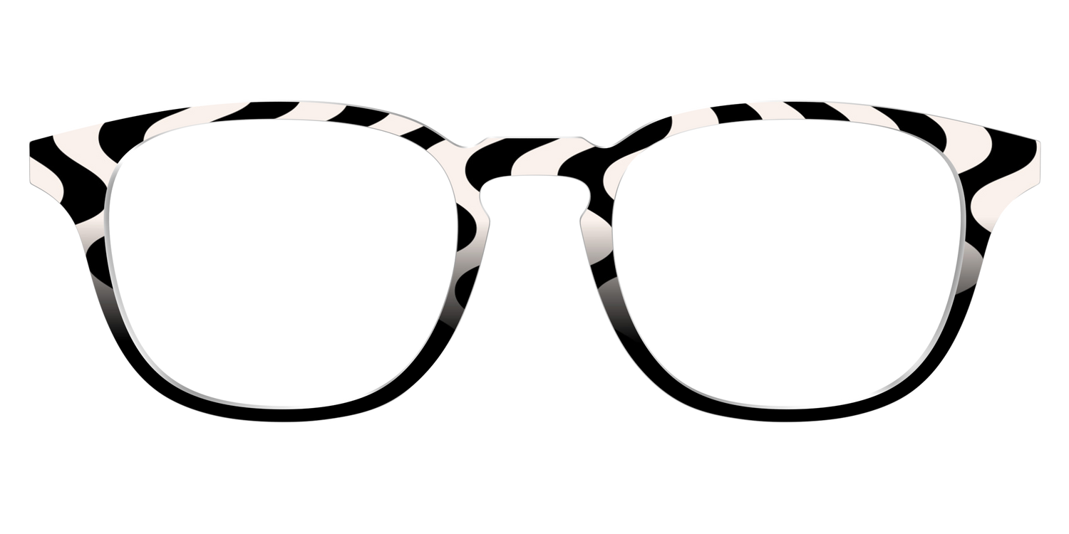 The Bold Waves - Front Top Image - Pair Eyewear