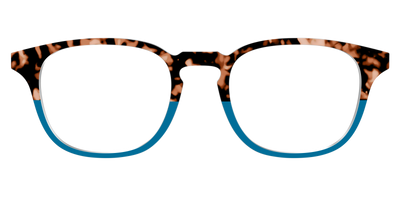 The Bondi Blue Tortoise Split - Front Top Thumbnail - Pair Eyewear